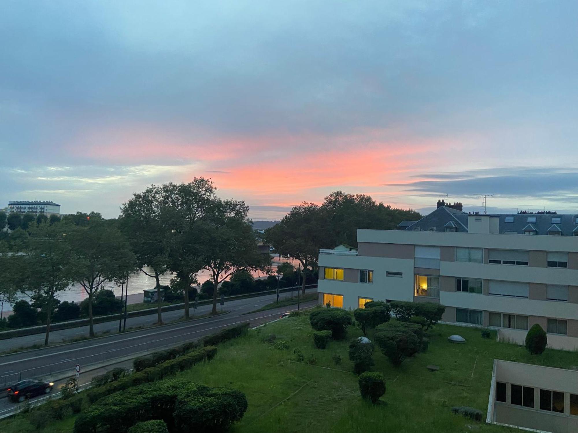 Studio Vue Sur Seine Руан Экстерьер фото